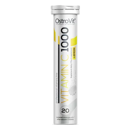 VITAMIN C 1000 MG 20 TABS LEMON